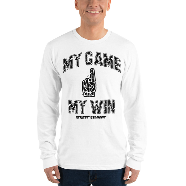 MY GAME MY WIN Long sleeve t-shirt