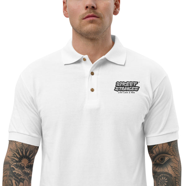 STREET STANCES EMBROIDERED POLO SHIRT