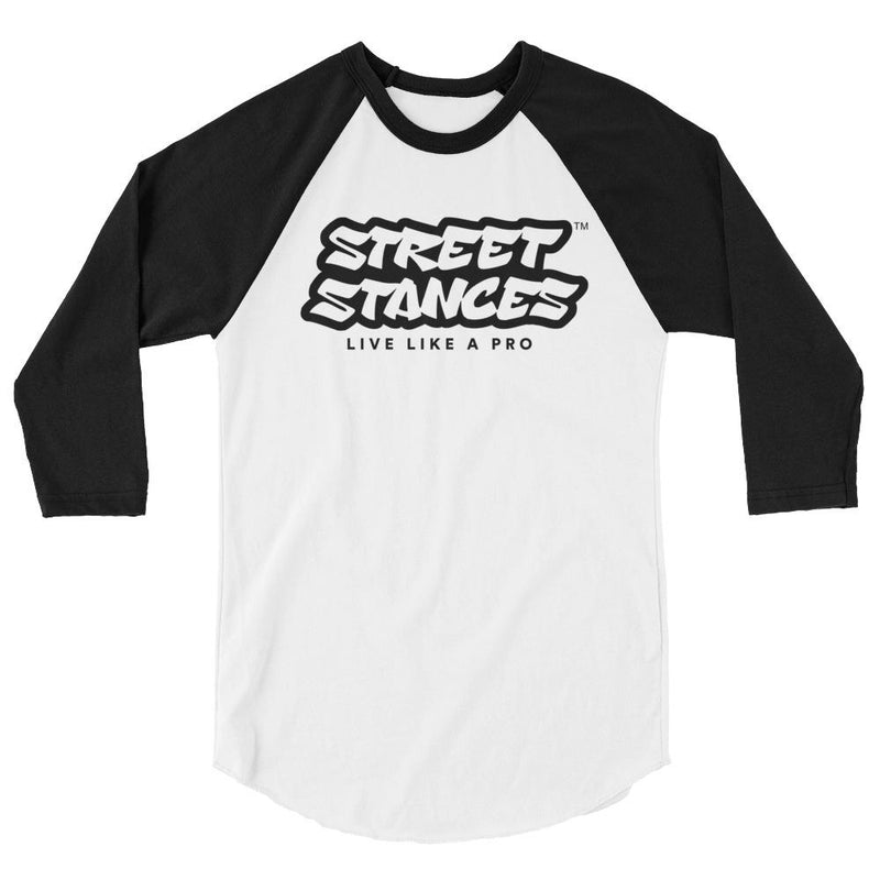 STREET STANCES 3/4 SLEEVE RAGLAN SHIRT