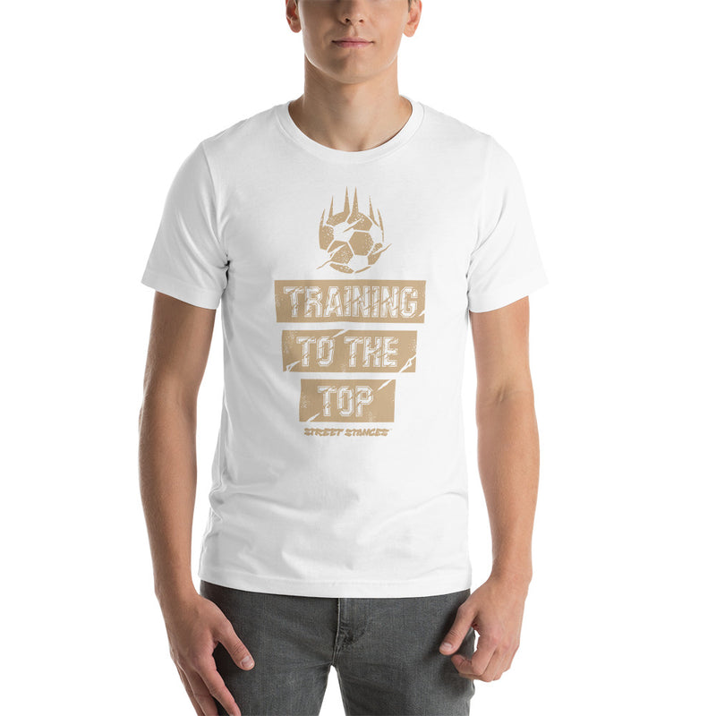 TRAINING TO THE TOP MEN'S SOCCER DRIP GRAPHIC PRINT T-SHIRT